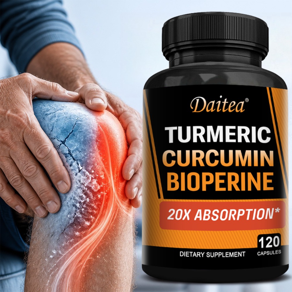 Turmeric Curcumin Capsule - Cápsulas de Cúrcuma con BioPerine, 95%