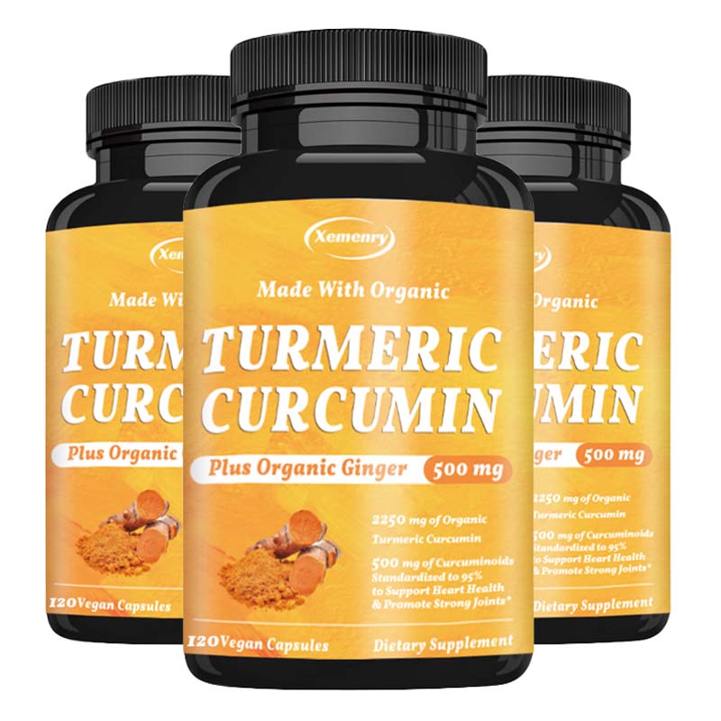 Turmeric Curcumin Capsule - Curcumina de cúrcuma con pimienta negra
