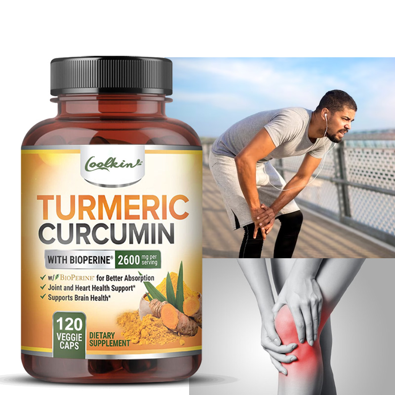 Turmeric Curcumin Capsule - Cápsulas de curcumina, soporte natural para