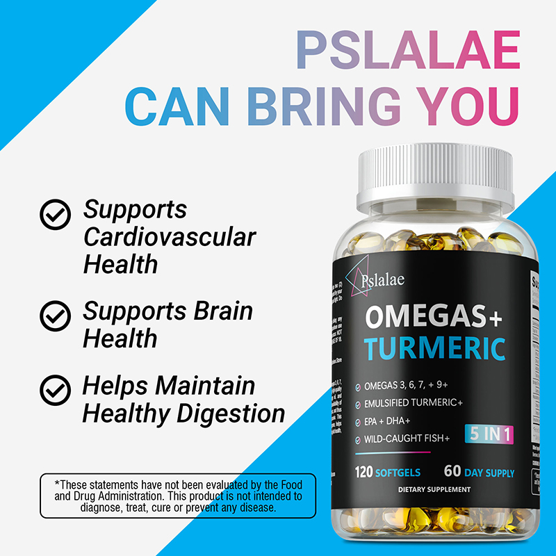 Cápsulas de Omega+ y Cúrcuma - - Turmeric Curcumin Capsule reseña y precio