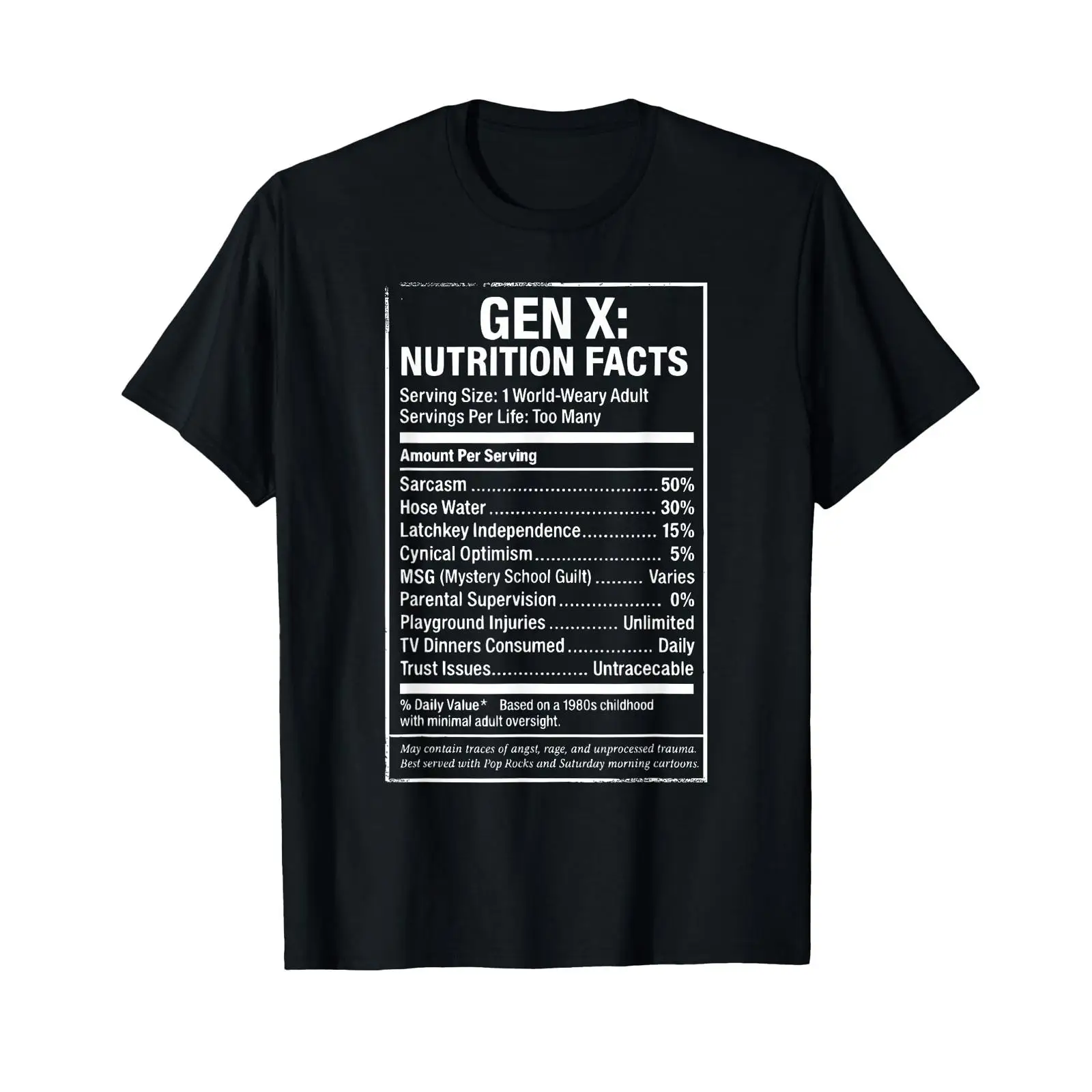 Camiseta de parodia de la leye - X Nutrition reseña y precio