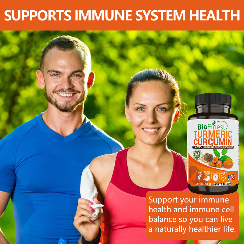 Biofinest-Suplemento de curcum - Turmeric Curcumin Capsule reseña y precio