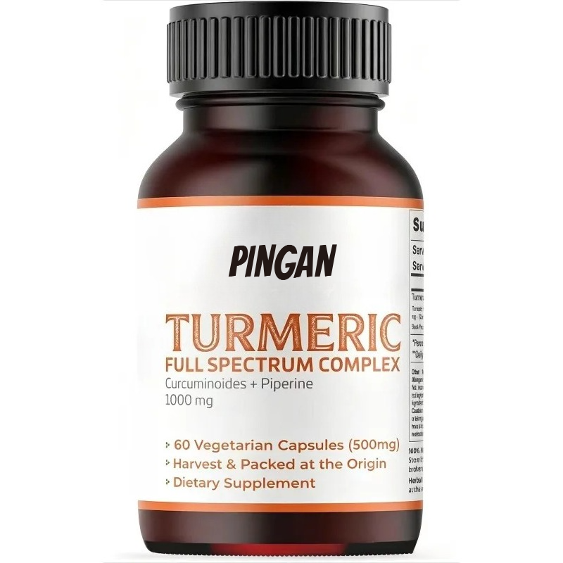 Cápsulas de Cúrcuma 1000mg con - Turmeric Curcumin Capsule reseña y precio