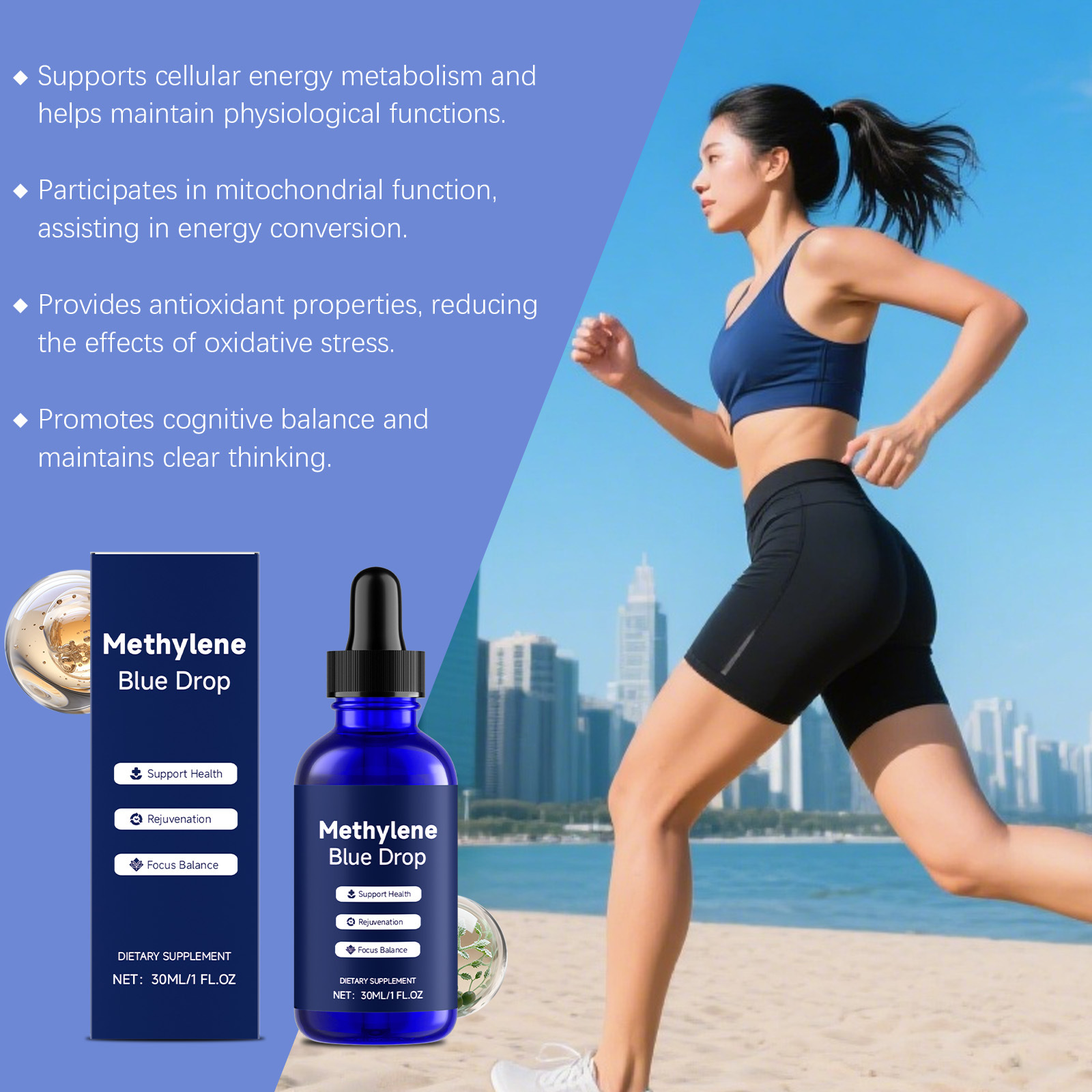Gotas para Mejorar la Vitalida - Nutrition Fitness And Health reseña y precio