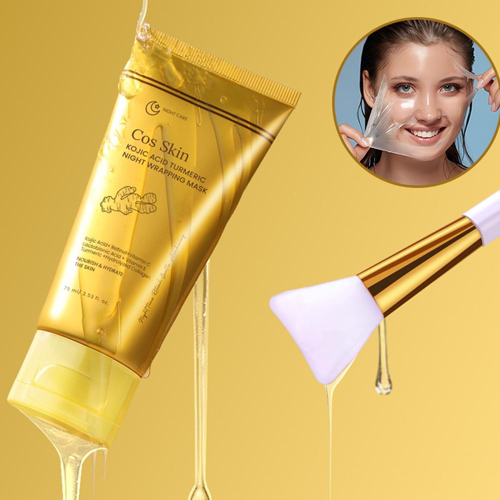 Mascarilla Facial Exfoliante d - Turmeric Curcumin Capsule reseña y precio
