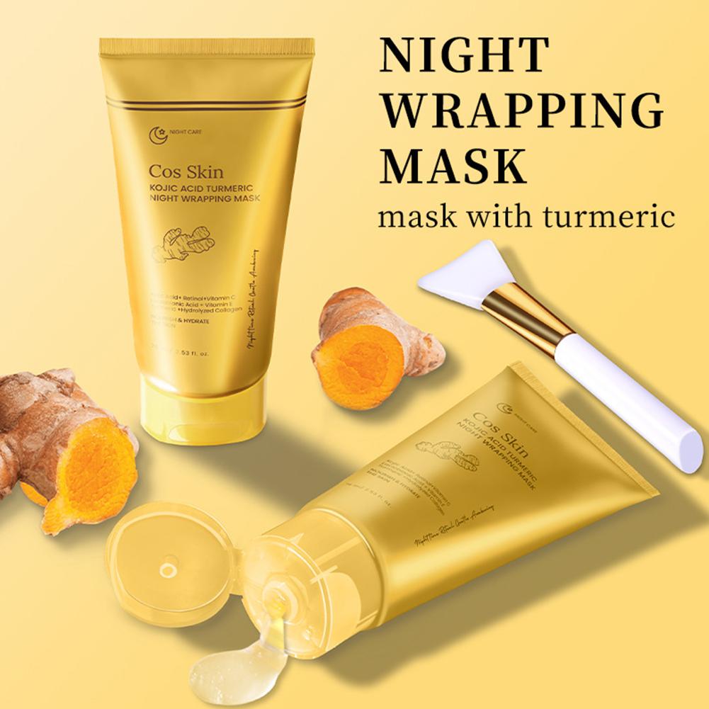 Mascarilla Facial Exfoliante d - Turmeric Curcumin Capsule reseña y precio