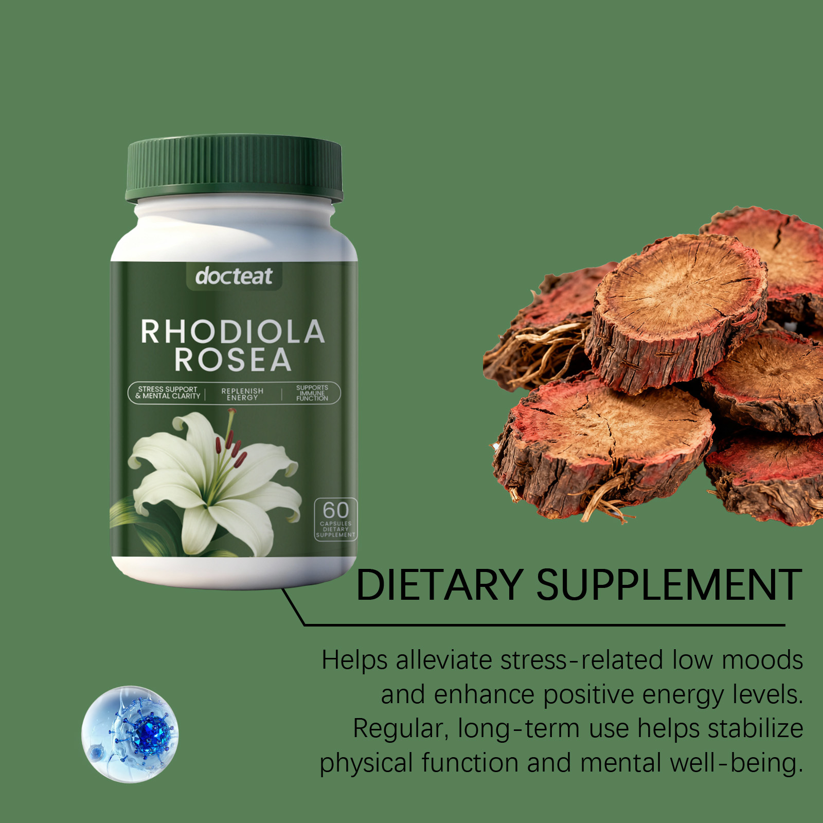 Cápsulas DOCTEAT para la Salud - Nutrition Fitness And Health reseña y precio