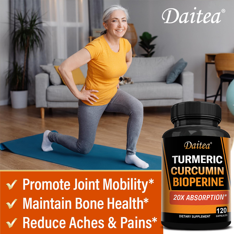 Cápsulas de Cúrcuma con Curcum - Turmeric Curcumin Capsule reseña y precio