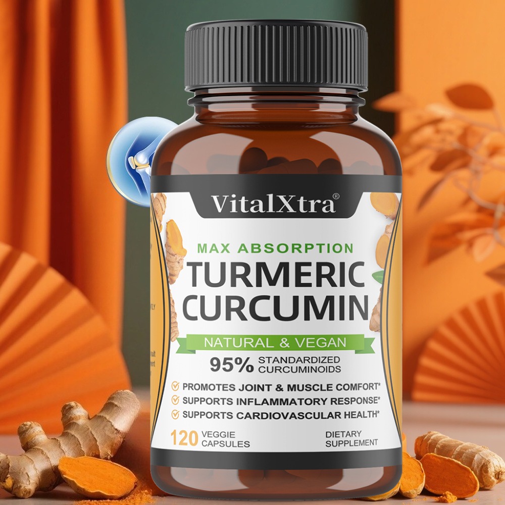 Cápsulas de Cúrcuma con Curcum - Turmeric Curcumin Capsule reseña y precio