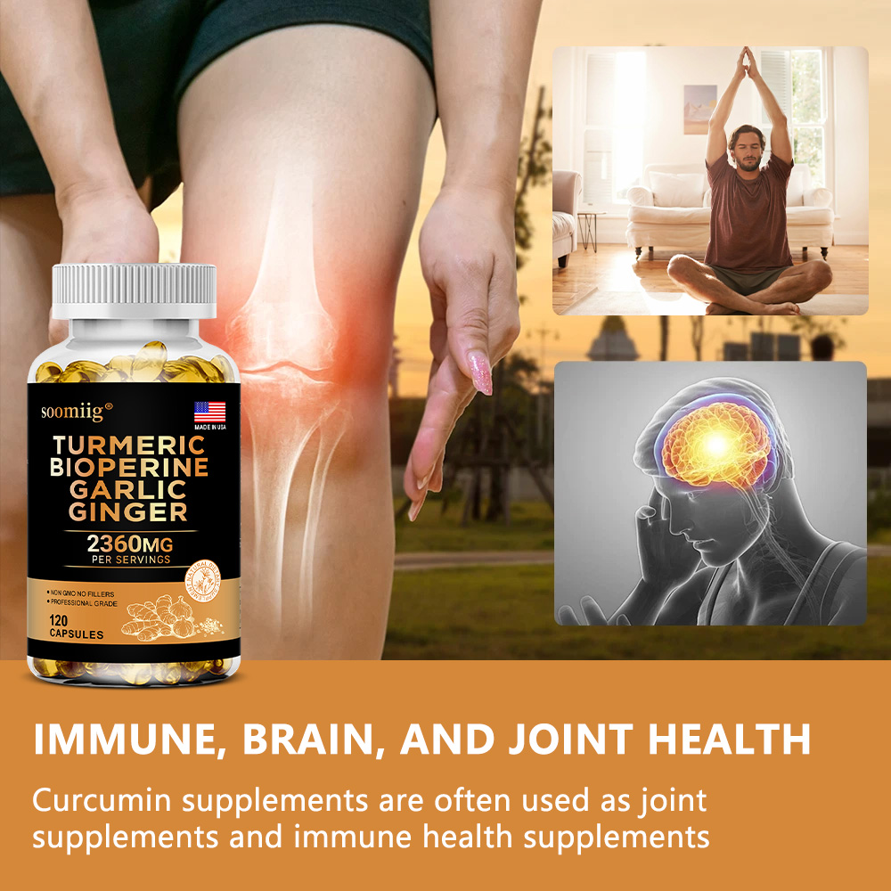 Suplemento de cúrcuma y jengib - Turmeric Curcumin Capsule reseña y precio