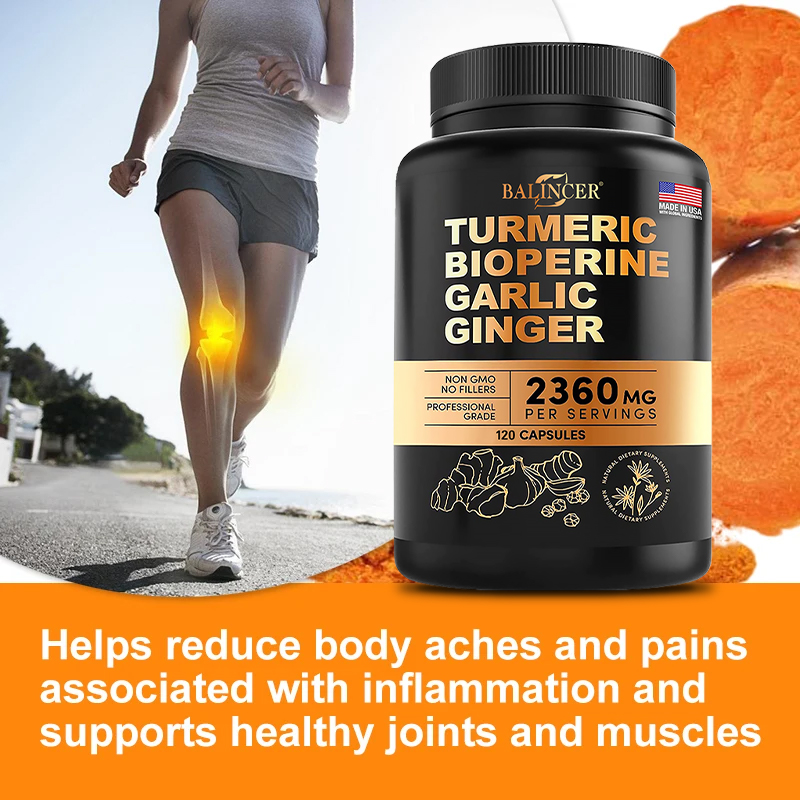 Cápsulas de Cúrcuma y Curcumin - Turmeric Curcumin Capsule reseña y precio